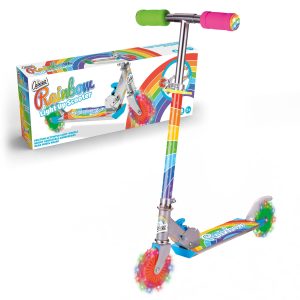 OzBozz Rainbow Light Up Scooter
