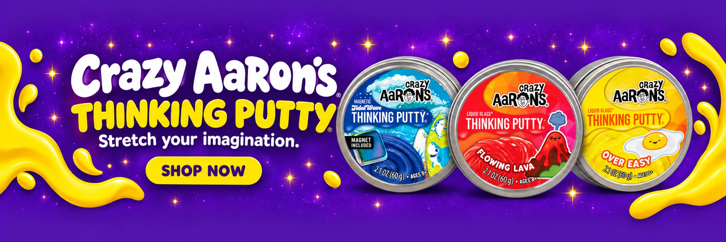 Crazy Aaron's Thinking Putty - Stretch your imagination. Shop now